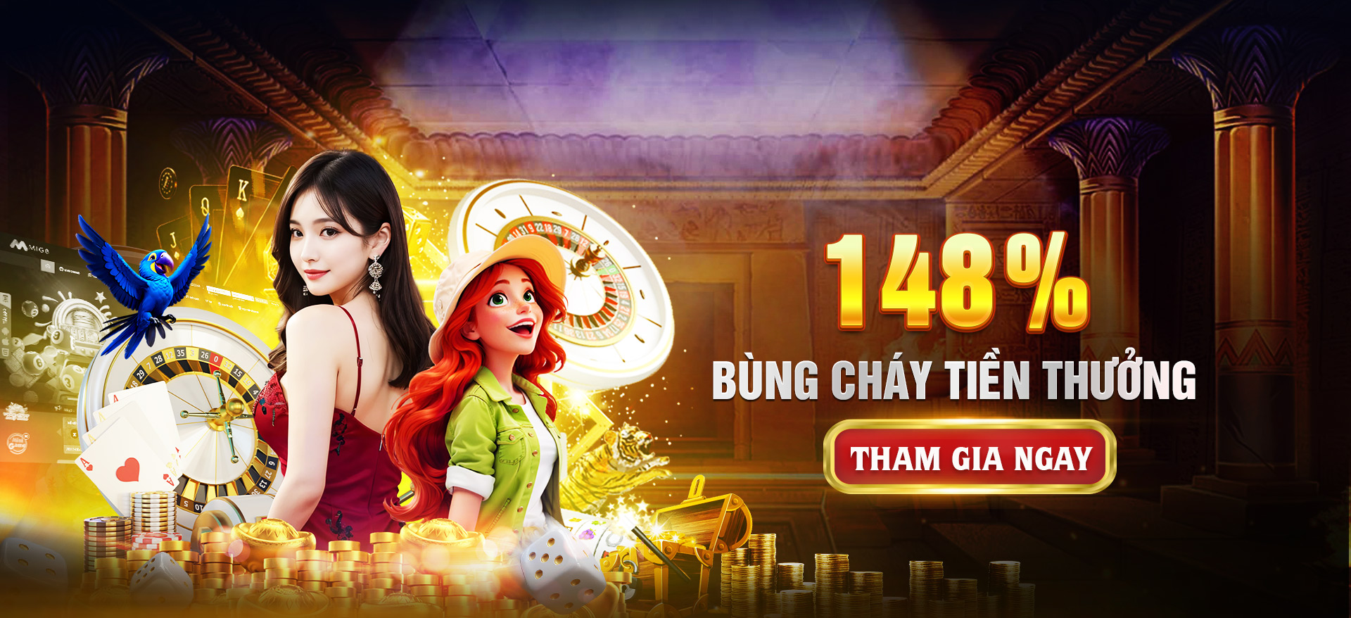 Hình ảnh quảng cáo của ee68 hiển thị nền tảng và các lợi ích