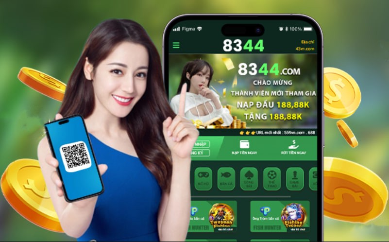 Hình ảnh quảng cáo của ee68 hiển thị nền tảng và các lợi ích